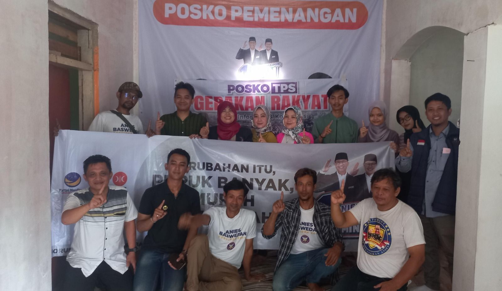 Relawan AMIN, Generasi Milenial dan Gen Z di Cianjur & Bogor Bergerak dengan Dana Sendiri Menangkan Anies-Gus Imin