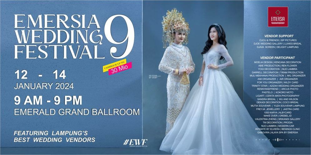 Wedding Festival ke-9 Emersia Hotel & Resort Lampung 