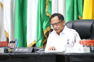 Menteri Dalam Negeri (Mendagri) Muhammad Tito Karnavian 