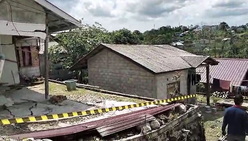 5 Rumah di Graha Indah Kota Balikpapan Rusak Berat Imbas Tanah Bergerak 