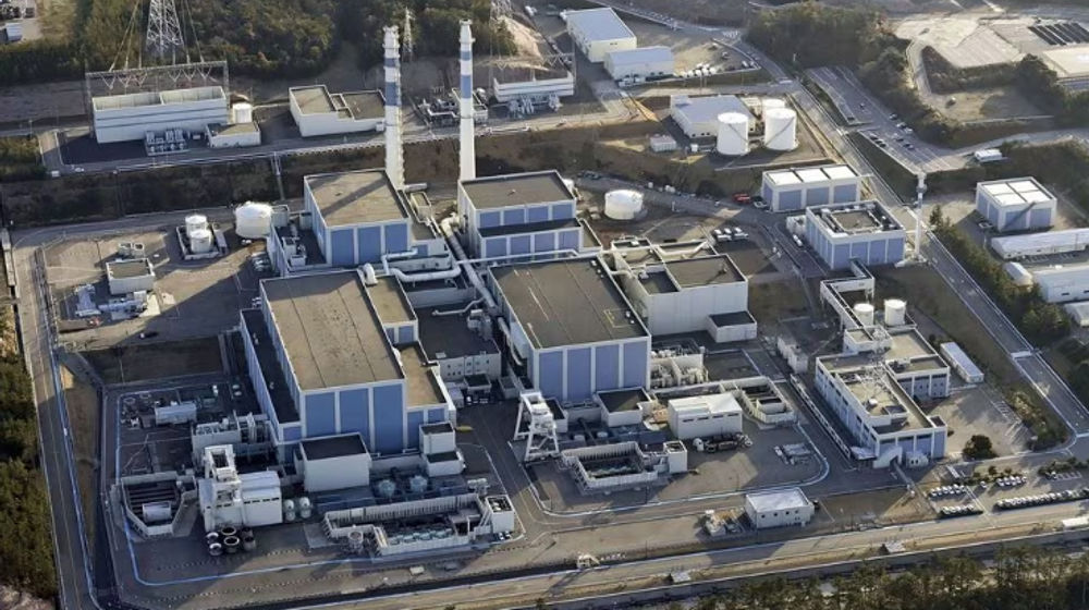 Pemandangan udara menunjukkan Pembangkit Listrik Tenaga Nuklir Shika setelah gempa bumi melanda wilayah tersebut di Shika, prefektur Ishikawa, Jepang