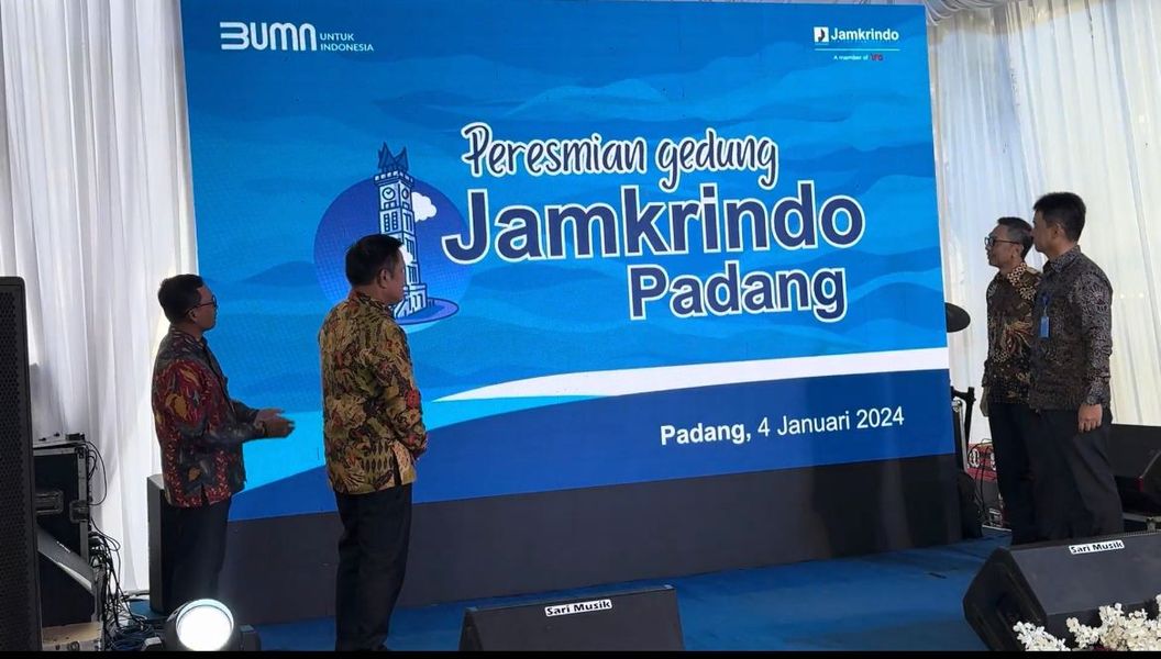 Perkuat Pelayanan, Jamkrindo Resmikan Gedung Kantor Baru di Padang 