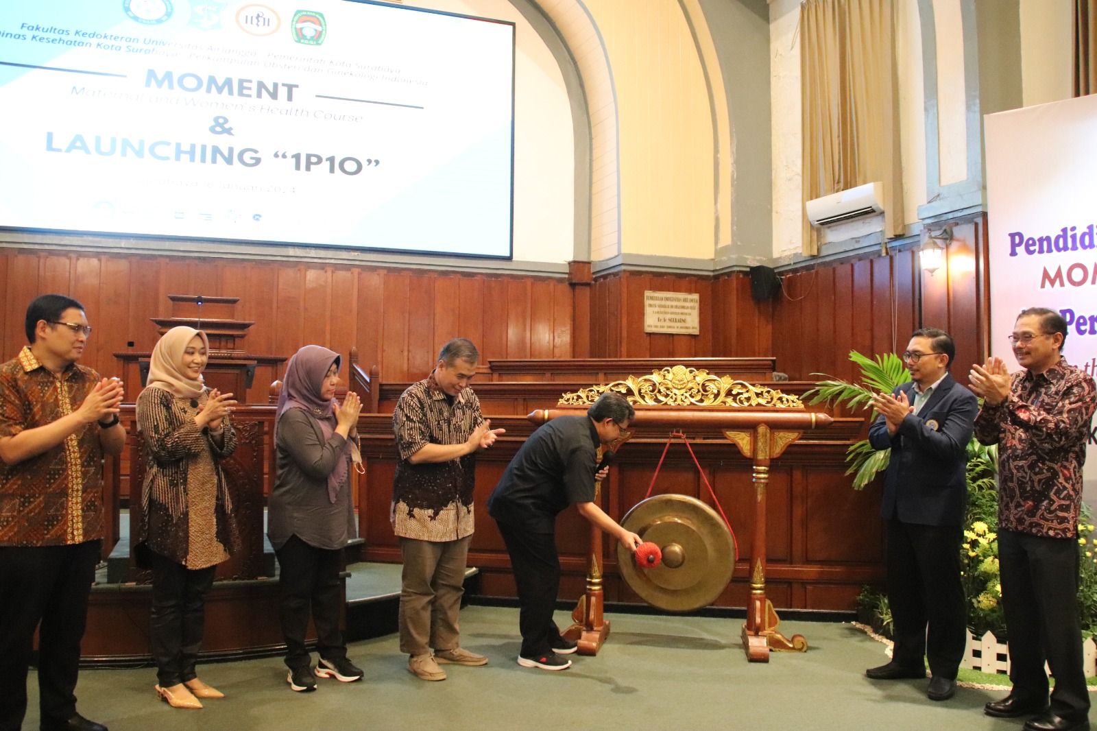 Peluncuran program 1 Puskesmas 1 Obgyn akhir pekan lalu. 
