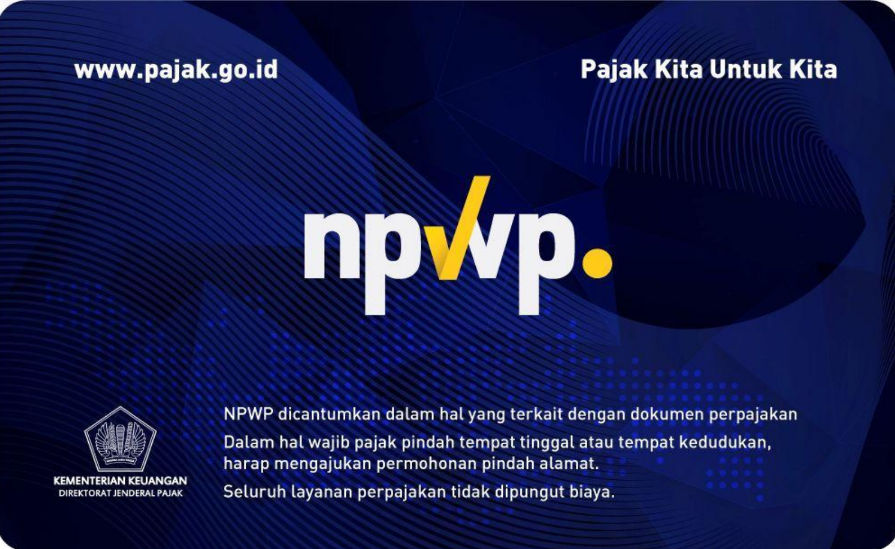 Bentuk NPWP