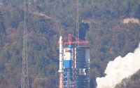 Roket pembawa Long March-2C yang membawa satelit bernama Einstein Probe lepas landas dari Pusat Peluncuran Satelit Xichang di provinsi Sichuan, China