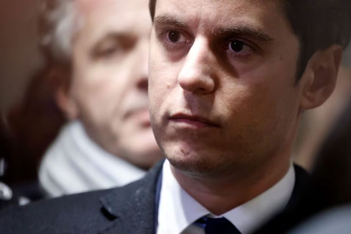 Perdana Menteri Prancis yang baru diangkat Gabriel Attal (Reuters/Ludovic Marin)