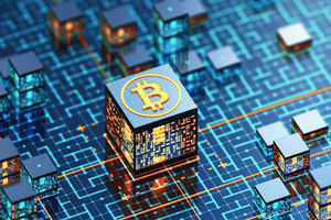 Ilustrasi Logo Bitcoin