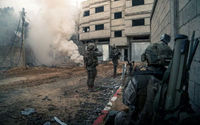 Tentara Israel beroperasi di Jalur Gaza di tengah konflik yang sedang berlangsung antara Israel dan kelompok Islam Palestina Hamas