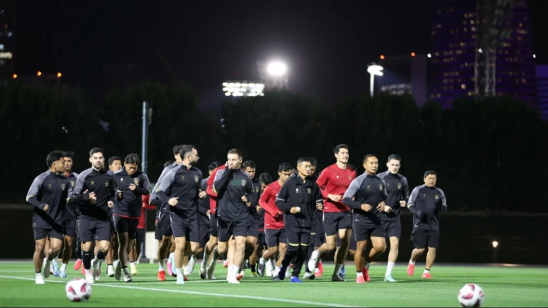 Skuad Garuda tengah menjalani latihan perdana di Qatar untuk bersiap menjalani laga di Piala Asia 2023.