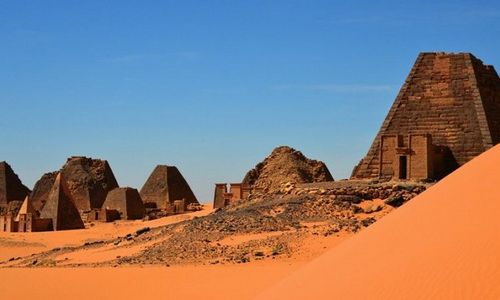 Situs Arkeologi Pulau Meroe (GETTY IMAGES)