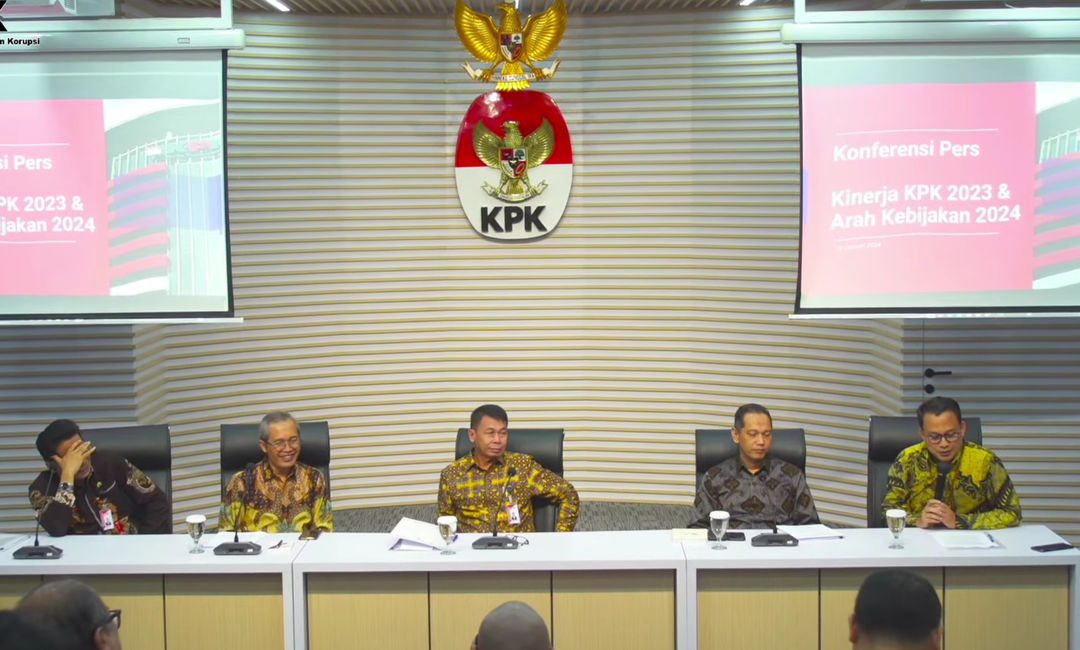 Konferensi Pers Kinerja & Capaian KPK Tahun 2023, Selasa 16 Januari 2024