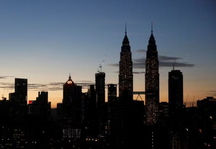 Pemandangan langit Kuala Lumpur di Malaysia (Reuters/Edgar Su)