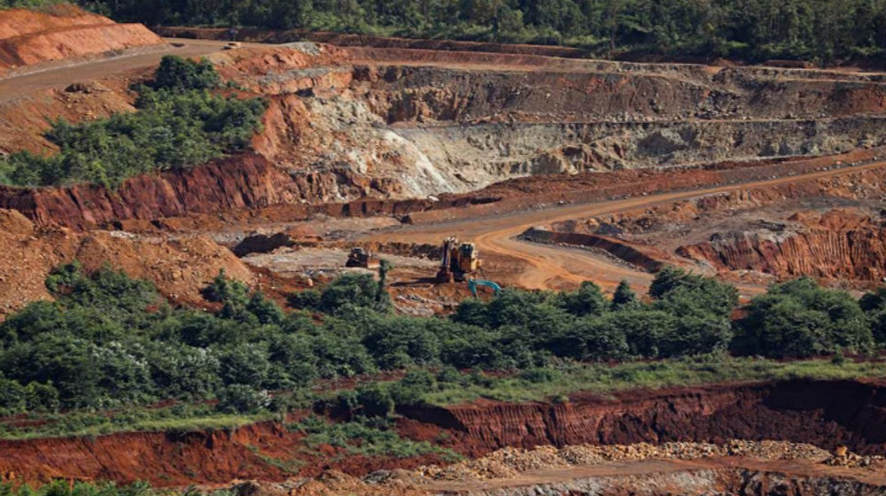 Pemandangan lokasi penambangan nikel Vale di Sorowako, provinsi Sulawesi Selatan, Indonesia