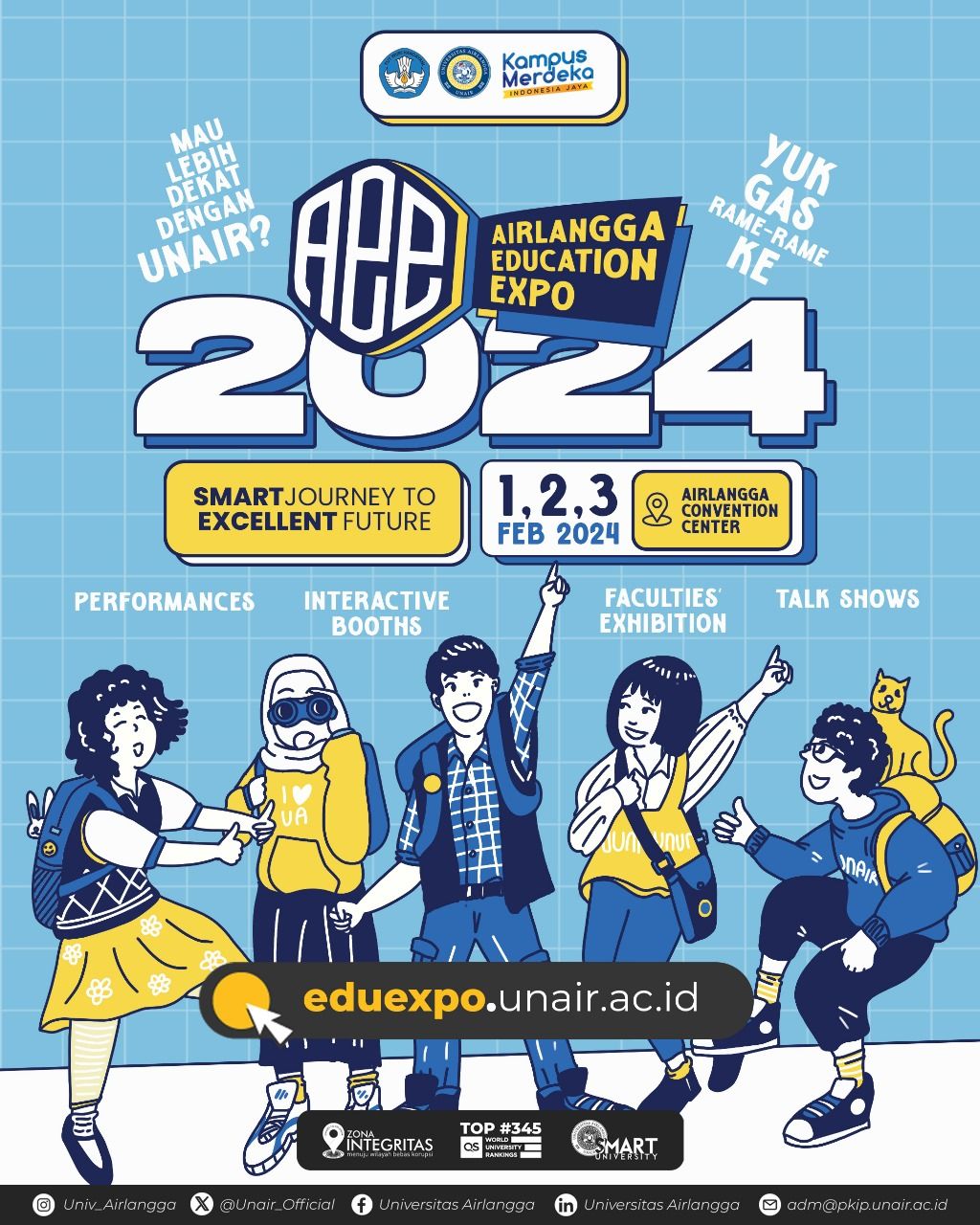 Pendaftaran AEE sudah dibuka dan mengundang siswa-siswi SMA sederajat untuk memanfaatkan kesempatan ini.
