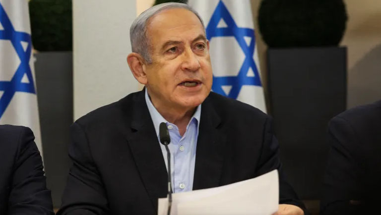 Perdana Menteri Israel Benjamin Netanyahu (Ronen Zvulun / pool via AFP)
