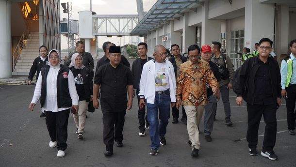 Safari Politik di Lampung, Mahfud MD Optimistis Raih Dukungan Tinggi