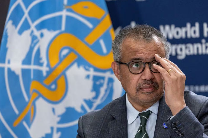 Direktur Jenderal Organisasi Kesehatan Dunia (WHO) Dr. Tedros Adhanom Ghebreyesus (Reuters/Denis Balibouse)