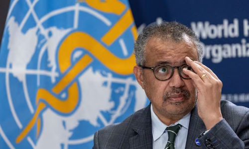 Direktur Jenderal Organisasi Kesehatan Dunia (WHO) Dr. Tedros Adhanom Ghebreyesus