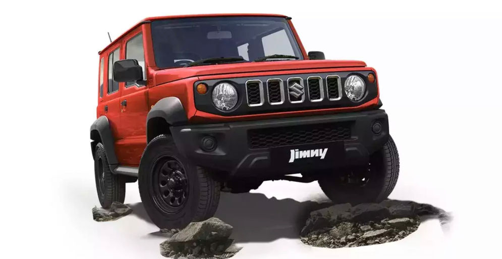 Ilustrasi Suzuki Jimny 5 pintu