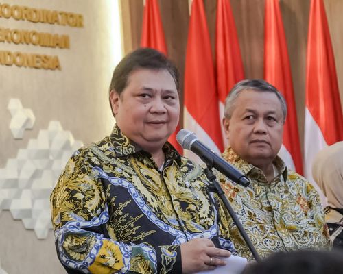 Menteri Koordinator Bidang Perekonomian Airlangga Hartarto 