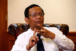 Mantan Menteri Koordinator Bidang Politik, Hukum, dan Keamanan (Menko Polhukam), Mahfud MD