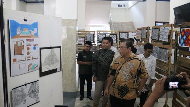 Prodi DKV dan Desain Interior Darmajaya Pamerkan Angkatan 2023 Hasil Karya