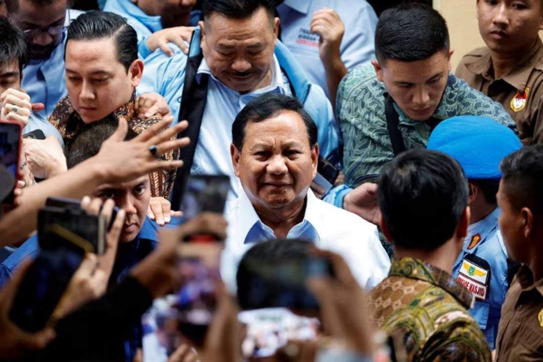 Calon Presiden Prabowo Subianto (Reuters/Willy Kurniawan)