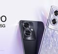 Smartphone Oppo A79 5G tersedia dalam dua varian warna, yaitu ungu bercahaya dan hitam misteri.