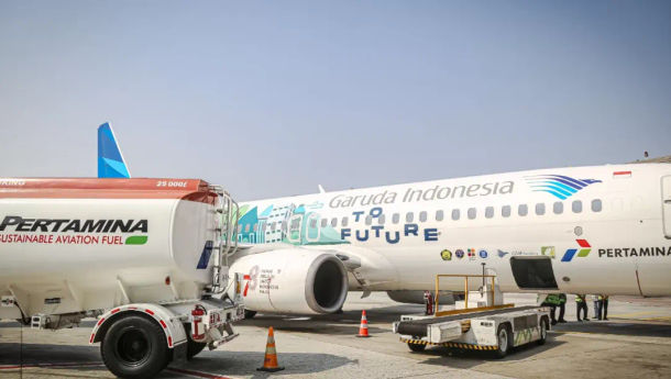 Pertamina Patra Niaga Dukung Garuda Indonesia Menuju Karbon Netral
