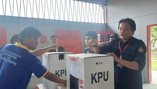 Lapas Narkotika Kelas IIA Bandar Lampung Gelar Simulasi Pemilu 2024