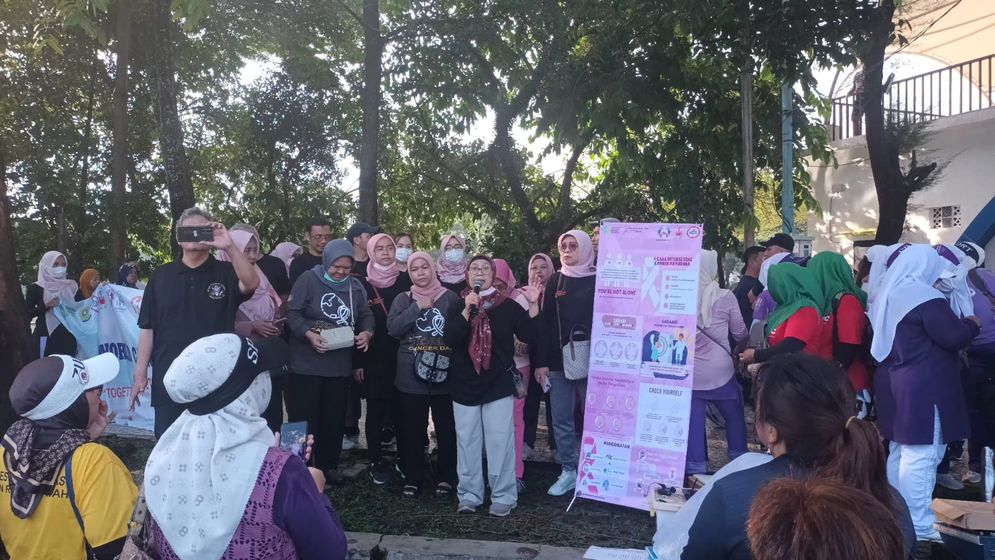 Hari Kanker Sedunia, Dokter RSMH Palembang Sosialisasi dan Testimoni Penyintas Kanker Payudara