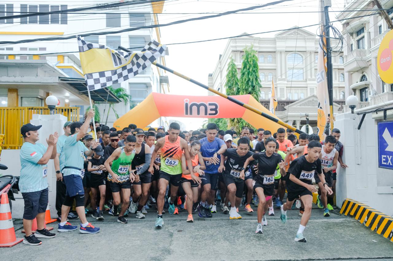 Kampanyekan IM3 Sehat Jaringan Juara, IM3 Gelar Fun Run di Balikpapan