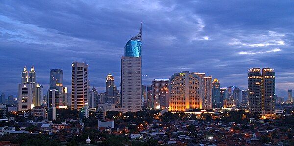 Ilustrasi panorama di Jakarta (wikipedia.org)