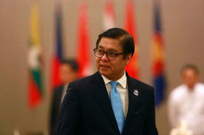 Sekretaris Tetap Thailand Sihasak Phuangketkeow (Reuters/Soe Zeya Tun)