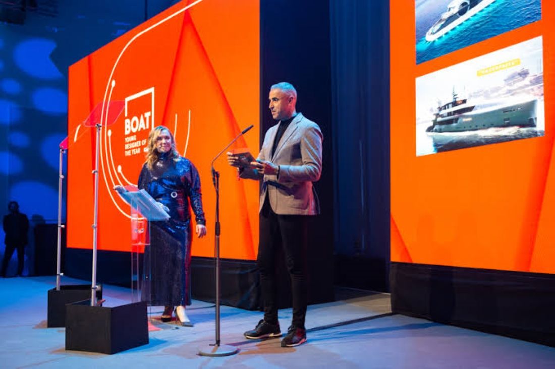 Konsep kapal pesiar rancangan alumnus ITS, Pradipta Rahman Hakim, saat dinobatkan sebagai juara dalam ajang Boat Internasional Design & Innovation Awards 2024.
