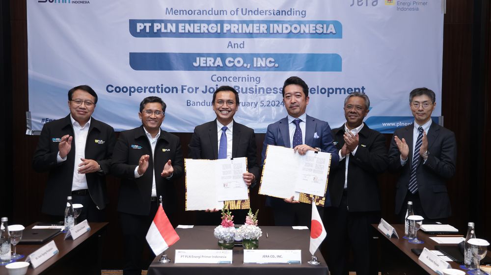 Kerja sama PT PLN (Persero) perusahaan asal Jepang, JERA Co. Inc