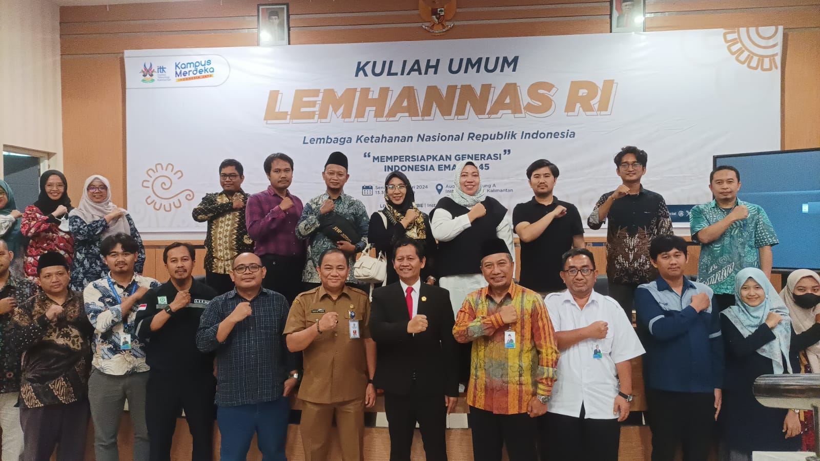 Persiapkan Generasi Emas, ITK Gelar Kuliah Umum