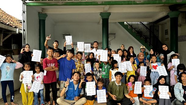 Sempat Dapat Penolakan, Begini Lika-Liku Komunitas Jendela Lampung Tingkatkan Minat Baca Anak