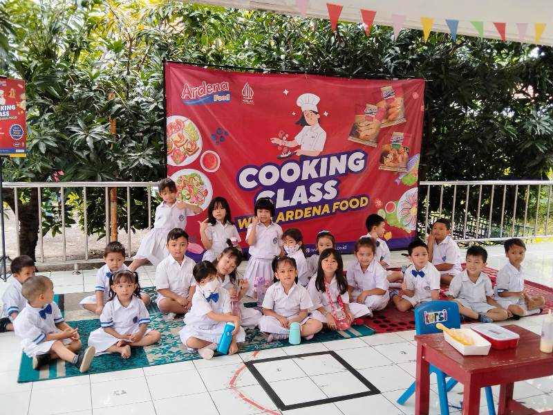 Gelar Cooking Class, TK Patra II Jakarta Pusat Ajak Anak Gemar Makan Ikan