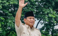 Menteri Pertahanan RI dan presiden terpilih Prabowo Subianto 