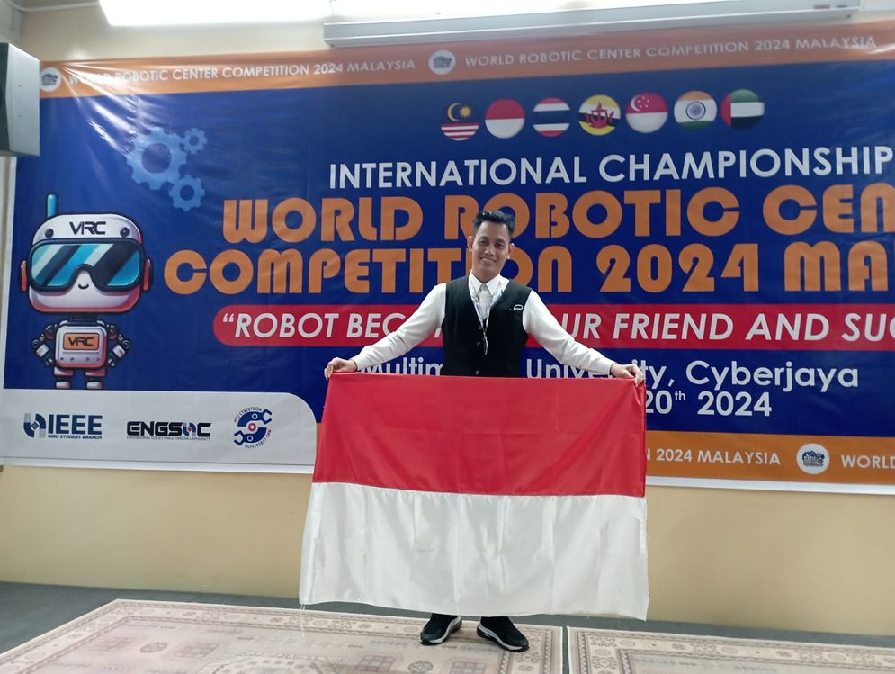 Siswa SMK 2 Palembang Berhasil jadi Runner Up of Creative Robotic pada Kompetisi Internasional di Malaysia dan Surabaya
