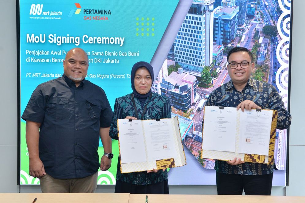Siap Layani Kebutuhan Gas Rumah Tangga dan Komersial, PGN dan MRT berkolaborasi Kembangkan Jaringan Gas Bumi di Kawasan Berorientasi Transit MRT DKI Jakarta