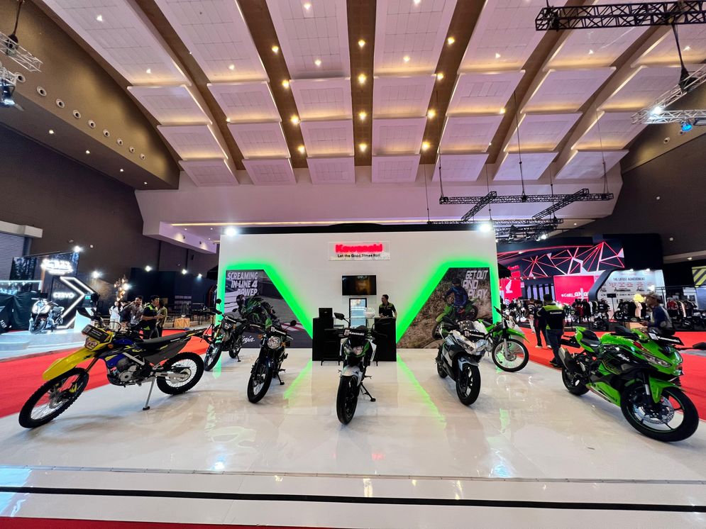 IIMS 2024: Kawasaki Pajang Ninja ZX-25R, Bisa Test Ride Langsung