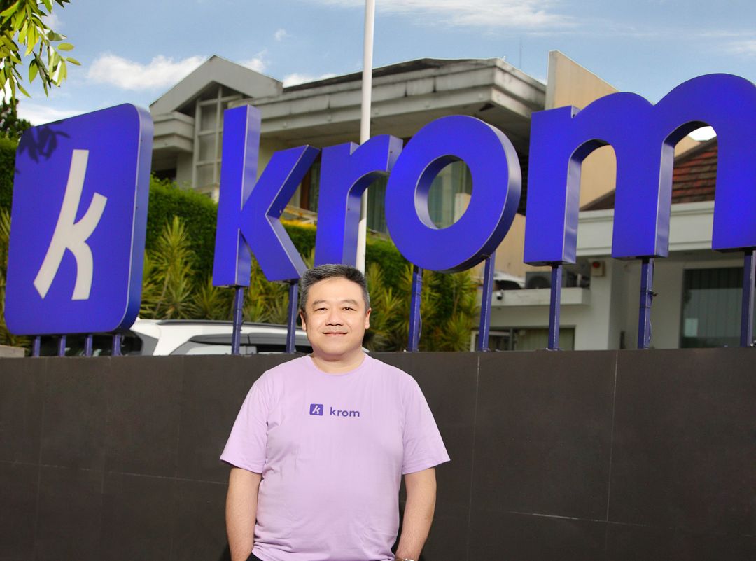 Anton Hermawan, Presiden Direktur PT Krom Bank Indonesia Tbk (BBSI) yang baru ditunjuk.