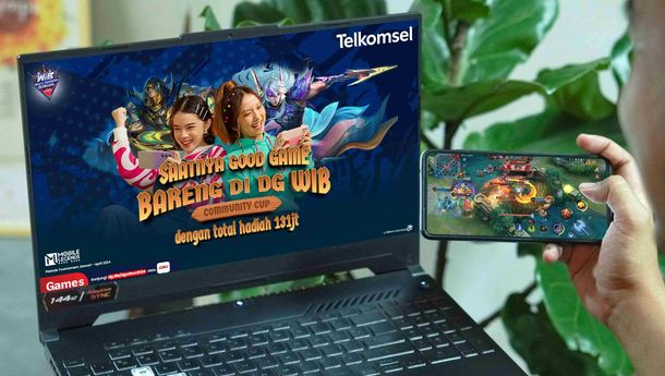 Telkomsel Dunia Games Gelar Turnamen Esports Tahunan DG WIB Community Cup 2024