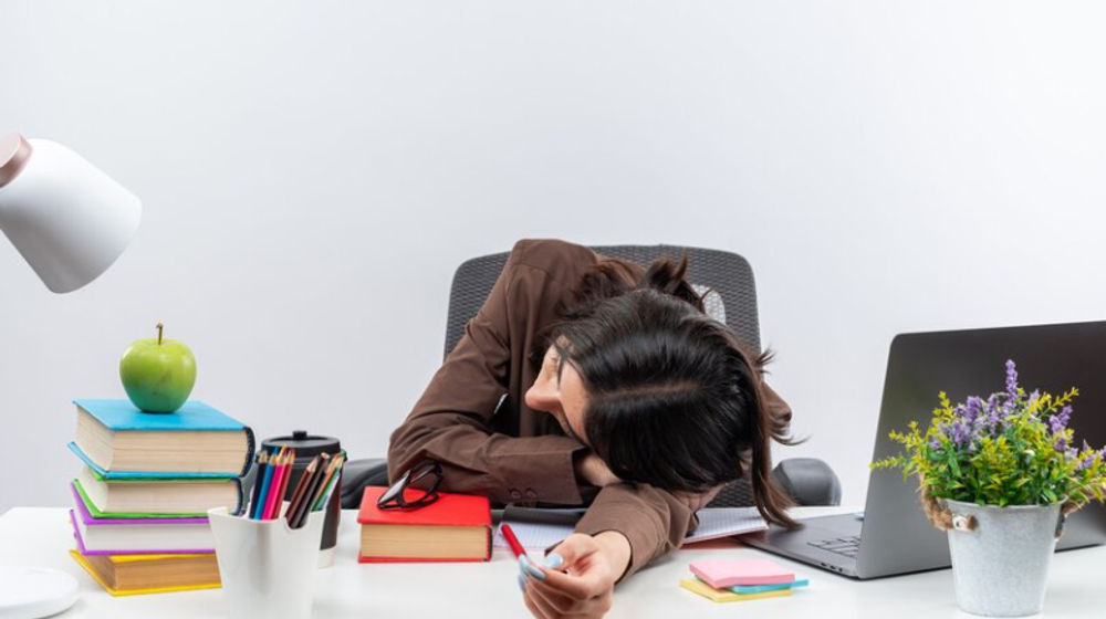 Lelah saat jam kerja