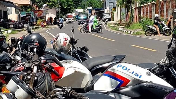 Minin Disiplin Lintas, Pemotor di Larantuka Putar Haluan Saat Lihat Polisi