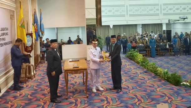 Gubernur Arinal Melantik Marindo Kurniawan sebagai Pj Bupati Pringsewu