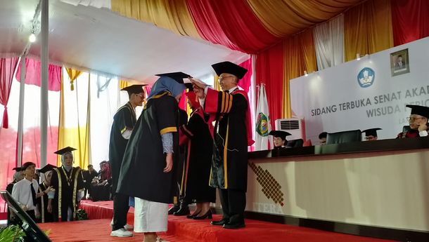 Periode ke-18 Itera Wisuda 654 Mahasiswa