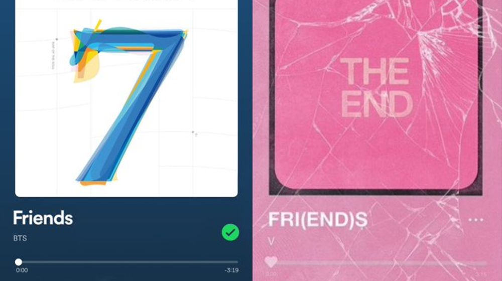 V BTS Bakal Rilis Lagu Berbahasa Inggris 'FRI(END)S' Pekan Depan
